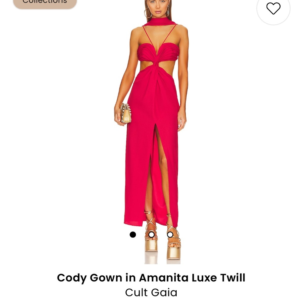 Cult Gaia Amanita Gown Size Large